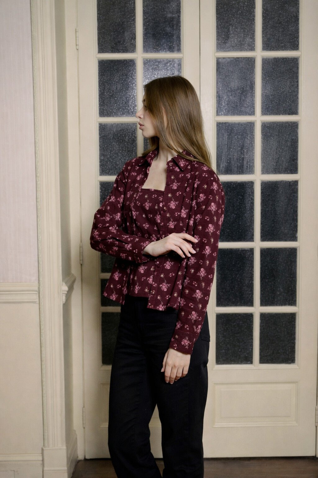 Dolly Burgundy Flower Set | Pre Order - ROENE