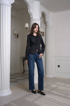 Kennedy Shanghai Jacket - Black | - ROENE