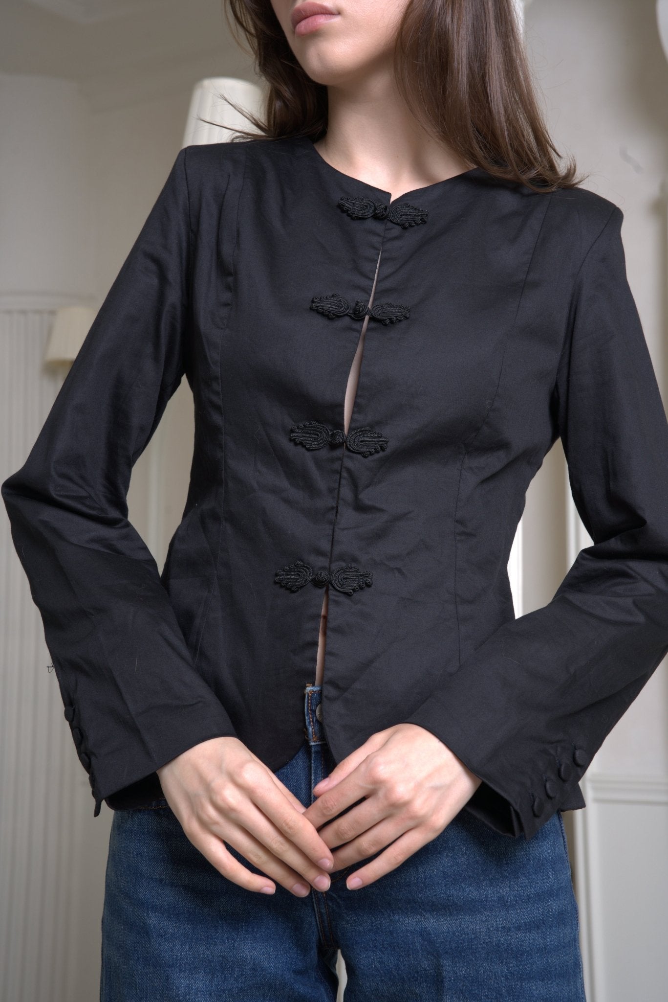 Kennedy Shanghai Jacket - Black | - ROENE
