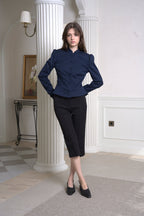 PRE - ORDER Jackie Jacket - Navy Blue | Pre Order - ROENE