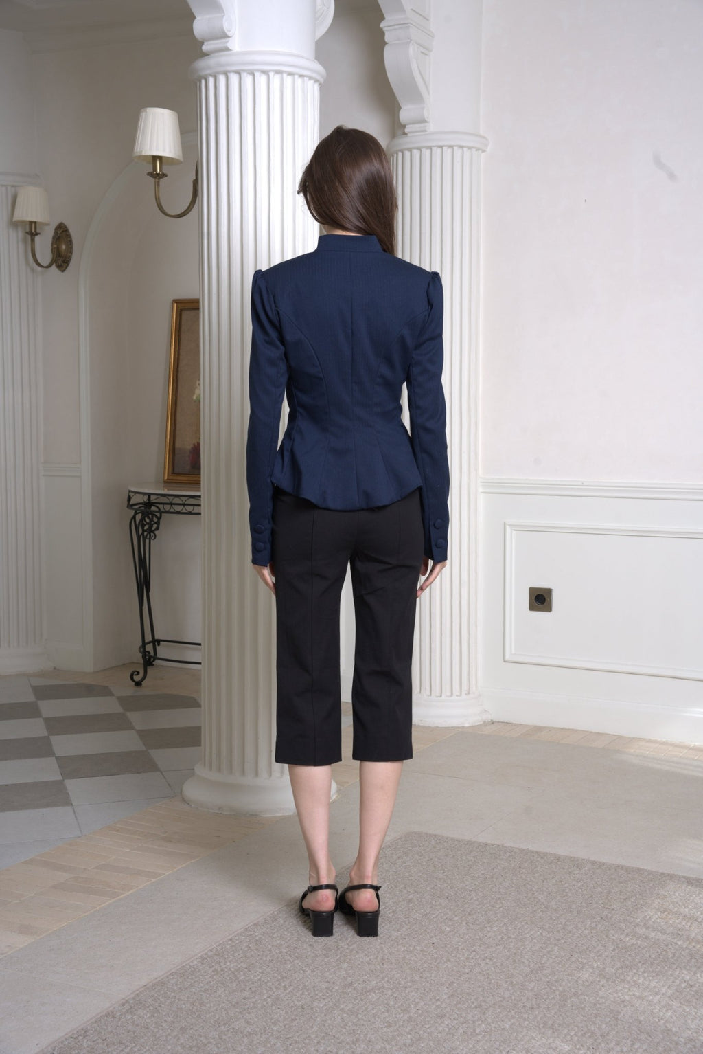 PRE - ORDER Jackie Jacket - Navy Blue | Pre Order - ROENE
