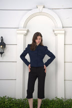 PRE - ORDER Jackie Jacket - Navy Blue | Pre Order - ROENE